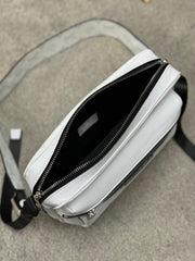 Bandolera LV Blanca