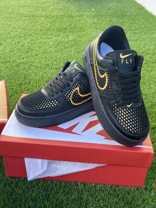 Nike Air Force Line Gold
