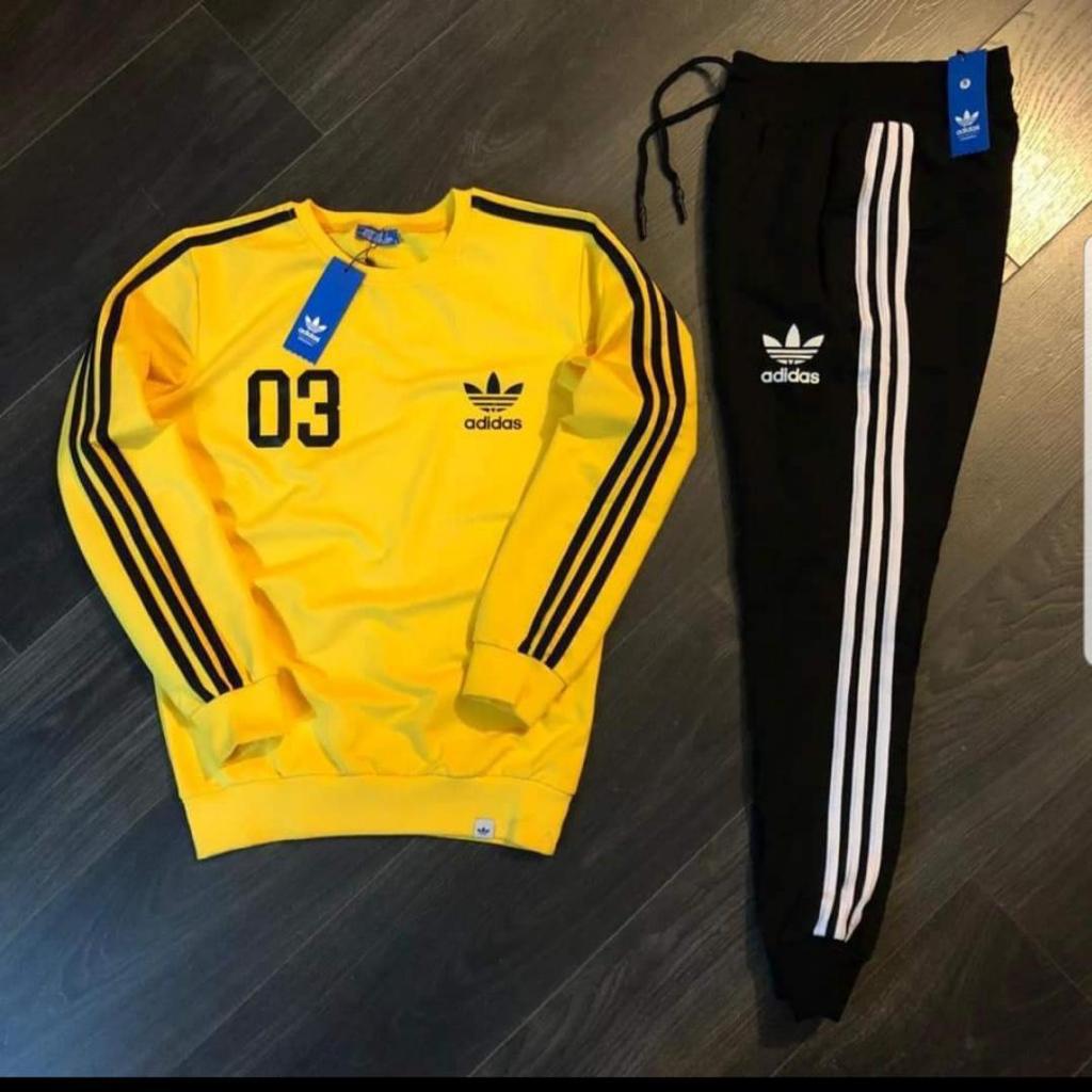 Conjunto Adidas Icon 03 Amarilla